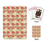 Retro 1880s Flowers Pattern 18 Playing Cards Single Design (Rectangle)