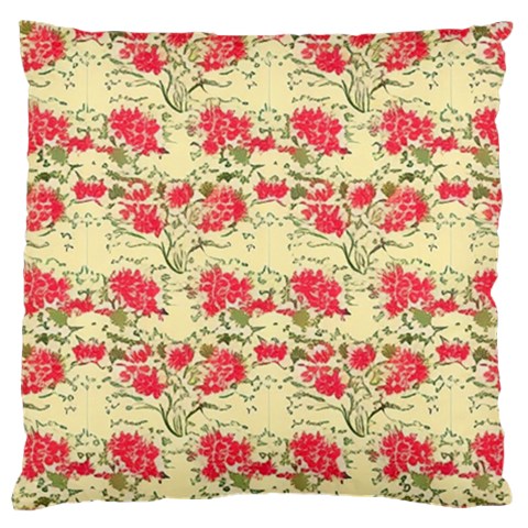 Retro 1880s Flowers Pattern 18 Large Cushion Case (Two Sides) from ArtsNow.com Front