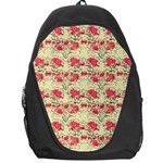 Retro 1880s Flowers Pattern 18 Backpack Bag