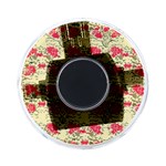 Retro 1880s Flowers Pattern 18 On-the-Go Memory Card Reader