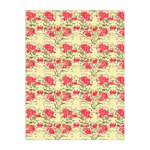 Retro 1880s Flowers Pattern 18 Medium Tapestry from ArtsNow.com Front