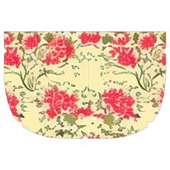 Retro 1880s Flowers Pattern 18 Make Up Case (Large) from ArtsNow.com Side Right