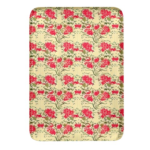 Retro 1880s Flowers Pattern 18 Rectangular Glass Fridge Magnet (4 pack) from ArtsNow.com Front