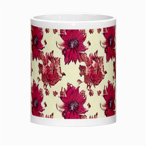 Retro 1880s Flowers Pattern 21 Morph Mug from ArtsNow.com Center