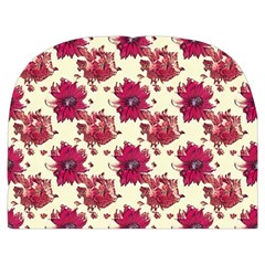 Retro 1880s Flowers Pattern 21 Make Up Case (Medium) from ArtsNow.com Front