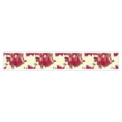 Retro 1880s Flowers Pattern 21 Make Up Case (Medium) from ArtsNow.com Zipper Front