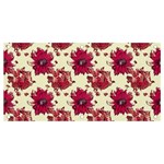 Retro 1880s Flowers Pattern 21 Banner and Sign 4  x 2 