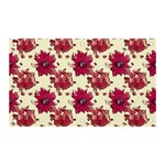 Retro 1880s Flowers Pattern 21 Banner and Sign 5  x 3 