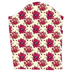 Retro 1880s Flowers Pattern 21 Men s Pullover Zip Ski and Snowboard Waterproof Breathable Jacket from ArtsNow.com Sleeve Left