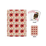 Retro 1880s Flowers Pattern 23 Playing Cards Single Design (Mini)