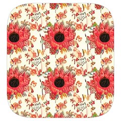 Retro 1880s Flowers Pattern 23 Toiletries Pouch from ArtsNow.com Side Right