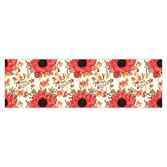 Retro 1880s Flowers Pattern 23 Toiletries Pouch from ArtsNow.com Hand Strap