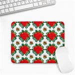 Retro 1880s Flowers Pattern 13 Small Mousepad