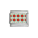 Retro 1880s Flowers Pattern 13 Italian Charm (9mm)