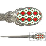 Retro 1880s Flowers Pattern 13 Letter Opener