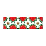 Retro 1880s Flowers Pattern 13 Sticker (Bumper)