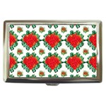 Retro 1880s Flowers Pattern 13 Cigarette Money Case