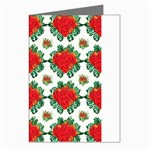 Retro 1880s Flowers Pattern 13 Greeting Cards (Pkg of 8)