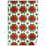 Retro 1880s Flowers Pattern 13 Canvas 20  x 30 