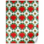 Retro 1880s Flowers Pattern 13 Canvas 36  x 48 