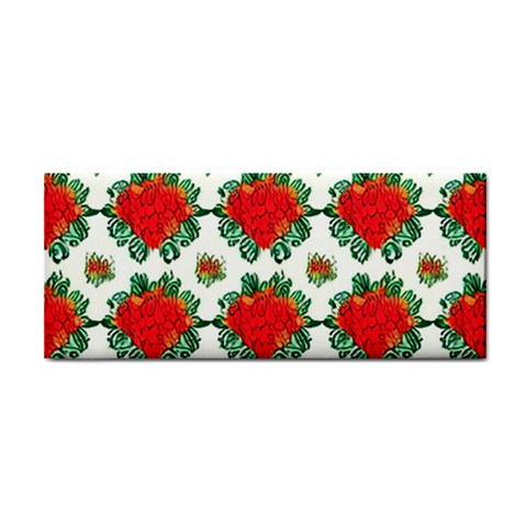 Retro 1880s Flowers Pattern 13 Hand Towel from ArtsNow.com Front