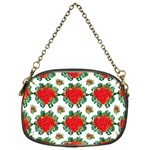 Retro 1880s Flowers Pattern 13 Chain Purse (One Side)