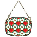 Retro 1880s Flowers Pattern 13 Chain Purse (Two Sides)