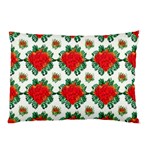 Retro 1880s Flowers Pattern 13 Pillow Case