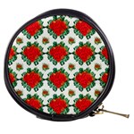 Retro 1880s Flowers Pattern 13 Mini Makeup Bag