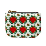 Retro 1880s Flowers Pattern 13 Mini Coin Purse