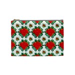 Retro 1880s Flowers Pattern 13 Cosmetic Bag (Medium)