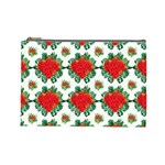 Retro 1880s Flowers Pattern 13 Cosmetic Bag (Large)