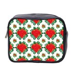 Retro 1880s Flowers Pattern 13 Mini Toiletries Bag (Two Sides)