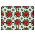 Retro 1880s Flowers Pattern 13 Cosmetic Bag (XXL)