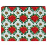 Retro 1880s Flowers Pattern 13 Cosmetic Bag (XXXL)