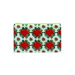 Retro 1880s Flowers Pattern 13 Cosmetic Bag (XS)