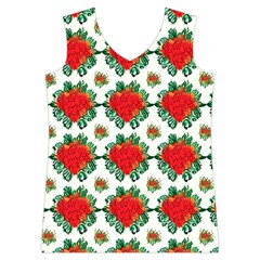 Retro 1880s Flowers Pattern 13 Women s Basketball Tank Top from ArtsNow.com Front