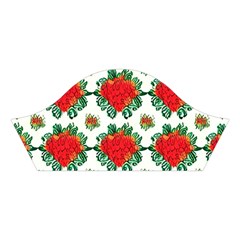 Retro 1880s Flowers Pattern 13 Cotton Crop Top from ArtsNow.com Right Sleeve