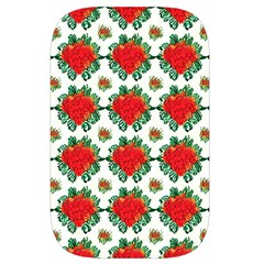 Retro 1880s Flowers Pattern 13 Waist Pouch (Large) from ArtsNow.com Front