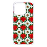 Retro 1880s Flowers Pattern 13 iPhone 14 Pro TPU UV Print Case