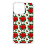 Retro 1880s Flowers Pattern 13 iPhone 13 Pro TPU UV Print Case