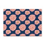 Retro 1880s Flowers Pattern 16 Sticker A4 (100 pack)