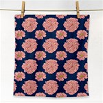 Retro 1880s Flowers Pattern 16 Face Towel