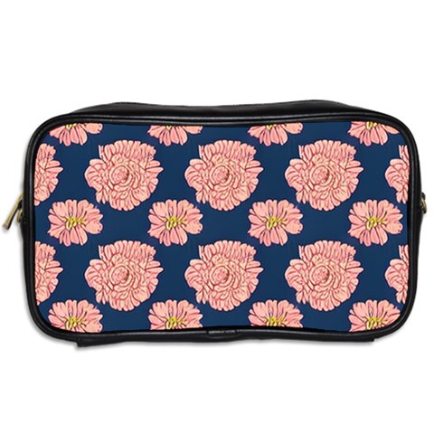 Retro 1880s Flowers Pattern 16 Toiletries Bag (Two Sides) from ArtsNow.com Back