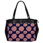 Retro 1880s Flowers Pattern 16 Oversize Office Handbag