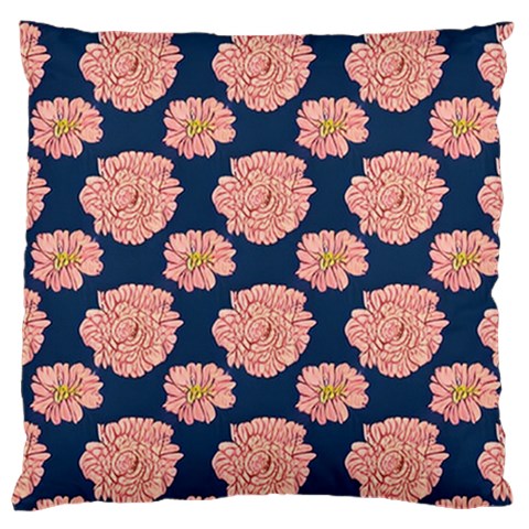 Retro 1880s Flowers Pattern 16 Large Cushion Case (One Side) from ArtsNow.com Front