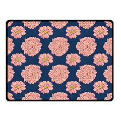 Retro 1880s Flowers Pattern 16 Two Sides Fleece Blanket (Small) from ArtsNow.com 45 x34  Blanket Front