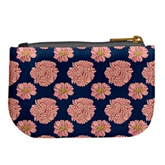 Retro 1880s Flowers Pattern 16 Large Coin Purse from ArtsNow.com Back