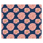 Retro 1880s Flowers Pattern 16 Premium Plush Fleece Blanket (Small)