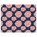 Retro 1880s Flowers Pattern 16 Premium Plush Fleece Blanket (Medium)